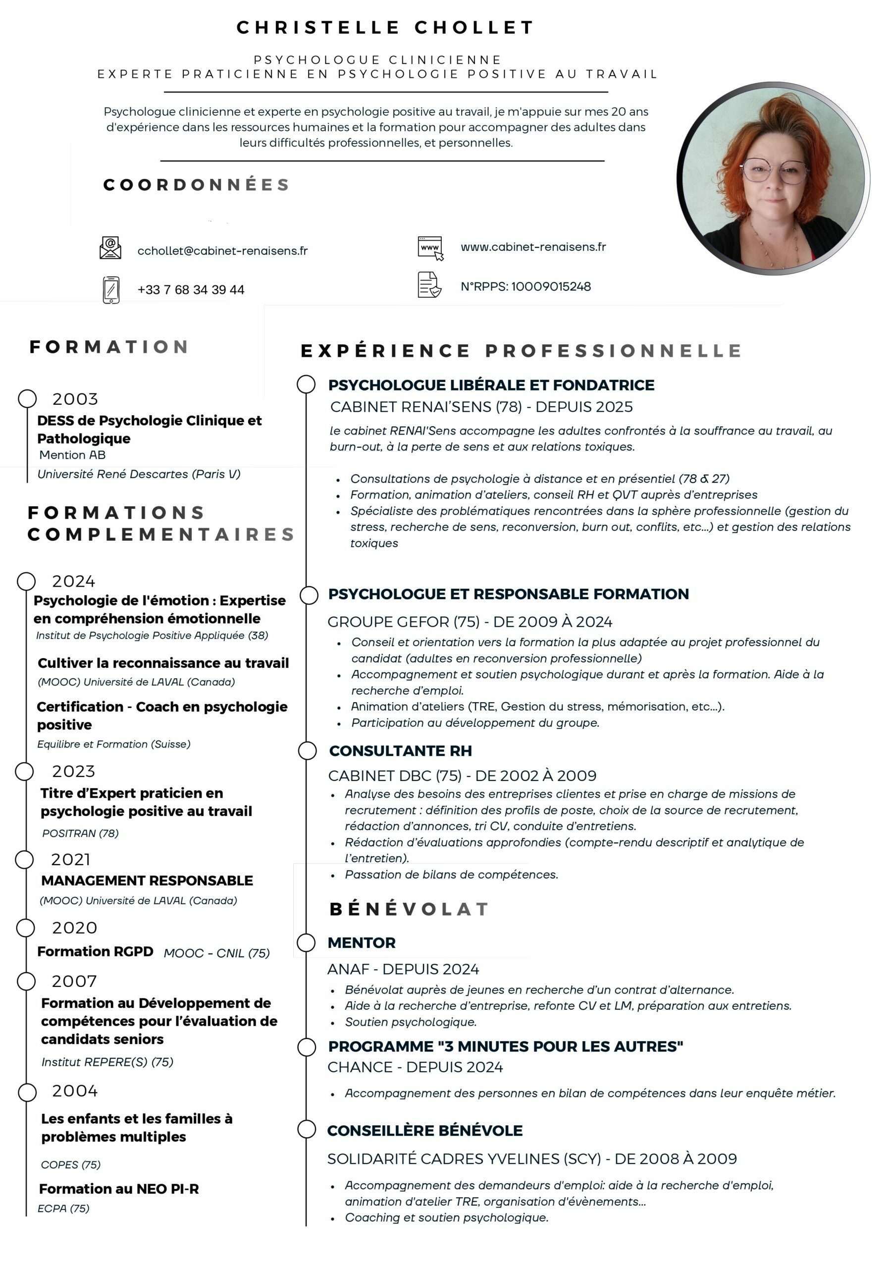 Christelle CHOLLET – Psychologue clinicienne burn-out & souffrance au travail | Cabinet RENAI'Sens