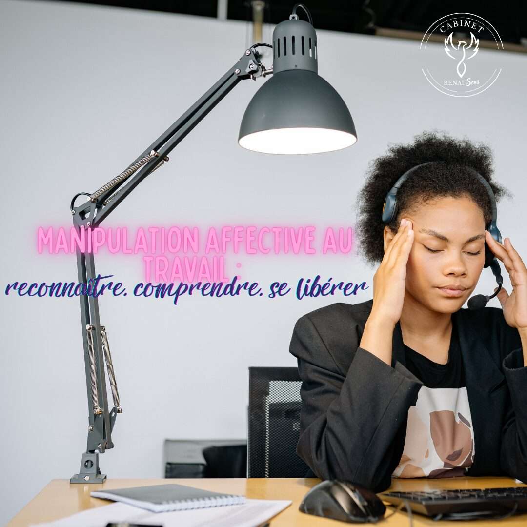 Manipulation Affective au travail - Cabinet RENAI'Sens - Christelle CHOLLET Psychologue à distance - souffrance au travail et relations toxiques.